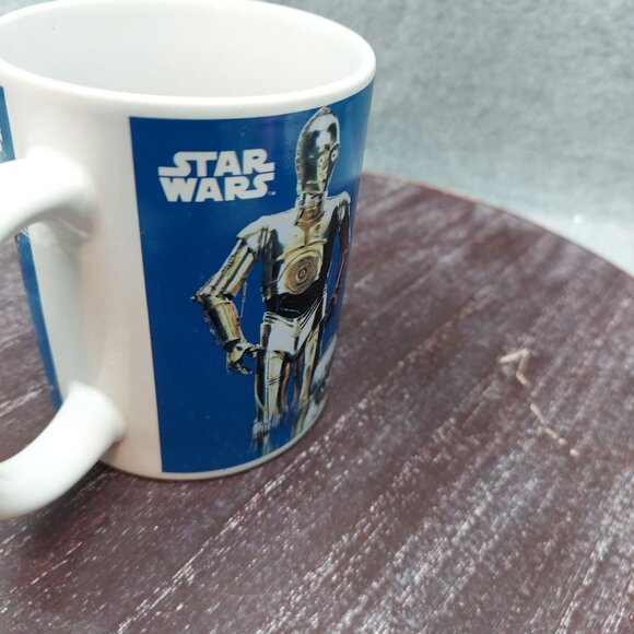 Star Wars Themed Ceramic Coffee Mug Set Featuring Classic Characters & Iconic De - Picture 12 of 16